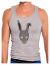 Scary Bunny Face Mens Ribbed Tank Top-Mens Ribbed Tank Top-TooLoud-Heather-Gray-Small-Davson Sales