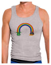 Pixel Pot of Gold Mens Ribbed Tank Top-Mens Ribbed Tank Top-TooLoud-Heather-Gray-Small-Davson Sales