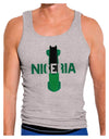 Nigeria Bobsled Mens Ribbed Tank Top by TooLoud-Mens Ribbed Tank Top-TooLoud-Heather-Gray-Small-Davson Sales