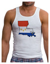 New Orleans Louisiana Flag Mens Ribbed Tank Top-Mens Ribbed Tank Top-TooLoud-White-Small-Davson Sales