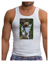 TooLoud Waterfall Watercolor Mens Ribbed Tank Top-Mens Ribbed Tank Top-TooLoud-White-Small-Davson Sales