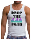 Drop the Bass Mens Ribbed Tank Top-Mens Ribbed Tank Top-TooLoud-White-Small-Davson Sales