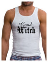 Good Witch - Halloween Text Mens Ribbed Tank Top-Mens Ribbed Tank Top-TooLoud-White-Small-Davson Sales
