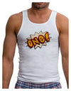 Onomatopoeia One Birthday Mens Ribbed Tank Top-Mens Ribbed Tank Top-TooLoud-White-Small-Davson Sales