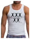 Ten Lords A Leaping Text Mens Ribbed Tank Top-Mens Ribbed Tank Top-TooLoud-White-Small-Davson Sales