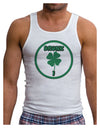 Drunk 1 Funny Mens Ribbed Tank Top by TooLoud-Mens Ribbed Tank Top-TooLoud-White-Small-Davson Sales
