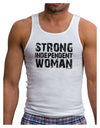 Strong Independent Woman Mens Ribbed Tank Top-Mens Ribbed Tank Top-TooLoud-White-Small-Davson Sales