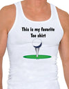 This is My Favorite Tee Shirt Mens Ribbed Tank Top