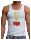Dilly Dilly Funny Beer Mens Ribbed Tank Top by TooLoud-Mens Ribbed Tank Top-TooLoud-White-Small-Davson Sales