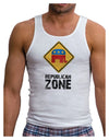 Republican Zone Mens Ribbed Tank Top-Mens Ribbed Tank Top-TooLoud-White-Small-Davson Sales