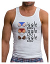 Wiggle Wiggle Wiggle - Twerk Color Mens Ribbed Tank Top-Mens Ribbed Tank Top-TooLoud-White-Small-Davson Sales
