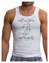 Salt in the Air Sand in My Hair - Mermaid Mens Ribbed Tank Top-Mens Ribbed Tank Top-TooLoud-White-Small-Davson Sales