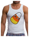 Cute Mother Candy Corn Family Halloween Mens Ribbed Tank Top-Mens Ribbed Tank Top-TooLoud-White-Small-Davson Sales