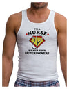 Nurse - Superpower Mens Ribbed Tank Top-Mens Ribbed Tank Top-TooLoud-White-Small-Davson Sales