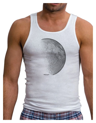 Moon Shadow Mens Ribbed Tank Top-Mens Ribbed Tank Top-TooLoud-White-Small-Davson Sales