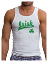 Irish Jersey Mens Ribbed Tank Top-Mens Ribbed Tank Top-TooLoud-White-Small-Davson Sales