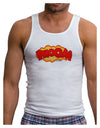 Onomatopoeia PHOOM Mens Ribbed Tank Top-Mens Ribbed Tank Top-TooLoud-White-Small-Davson Sales