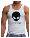Alien They Are Here Mens Ribbed Tank Top-Mens Ribbed Tank Top-TooLoud-White-XX-Large-Davson Sales