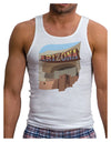 Arizona Montezuma Castle Mens Ribbed Tank Top-Mens Ribbed Tank Top-TooLoud-White-XX-Large-Davson Sales