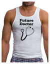 Future Doctor Mens Ribbed Tank Top-Mens Ribbed Tank Top-TooLoud-White-Small-Davson Sales