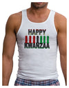 Happy Kwanzaa Candles Mens Ribbed Tank Top-Mens Ribbed Tank Top-TooLoud-White-Small-Davson Sales