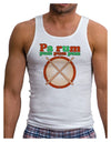 Pa Rum Pum Pum Pum Mens Ribbed Tank Top-Mens Ribbed Tank Top-TooLoud-White-Small-Davson Sales