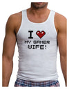 I Heart My Gamer Wife Mens Ribbed Tank Top-Mens Ribbed Tank Top-TooLoud-White-Small-Davson Sales