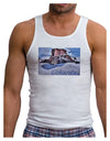 TooLoud Victor Mines Colorado Text Mens Ribbed Tank Top-Mens Ribbed Tank Top-TooLoud-White-Small-Davson Sales