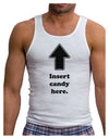 Insert Candy Here - Funny Mens Ribbed Tank Top-Mens Ribbed Tank Top-TooLoud-White-Small-Davson Sales