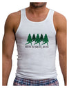 Run Forest Run Funny Mens Ribbed Tank Top by TooLoud-Mens Ribbed Tank Top-TooLoud-White-Small-Davson Sales