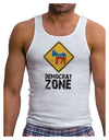 Democrat Zone Mens Ribbed Tank Top-Mens Ribbed Tank Top-TooLoud-White-Small-Davson Sales