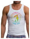 Mermaids Have More Fun - Beachy Colors Mens Ribbed Tank Top-Mens Ribbed Tank Top-TooLoud-White-Small-Davson Sales