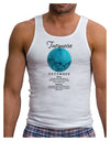 Birthstone Turquoise Mens Ribbed Tank Top by TooLoud-Mens Ribbed Tank Top-TooLoud-White-Small-Davson Sales