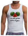 Locally Grown Organic Melons Mens Ribbed Tank Top-Mens Ribbed Tank Top-TooLoud-White-Small-Davson Sales