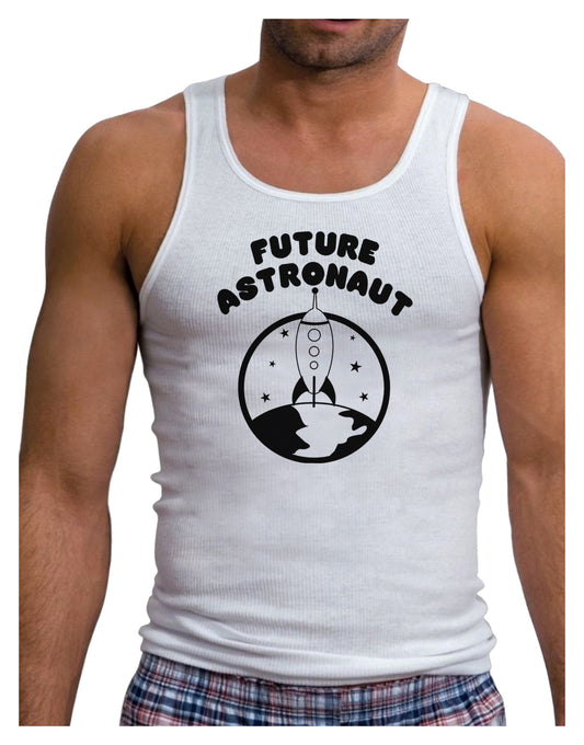 Future Astronaut Mens Ribbed Tank Top-Mens Ribbed Tank Top-TooLoud-White-Small-Davson Sales
