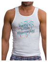 Daddy's Little Firecracker Mens Ribbed Tank Top-Mens Ribbed Tank Top-TooLoud-White-Small-Davson Sales