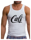 California Republic Design - Cali Mens Ribbed Tank Top by TooLoud