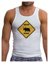 Beer Xing Mens Ribbed Tank Top-Mens Ribbed Tank Top-TooLoud-White-Small-Davson Sales