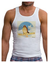 Red-tailed Hawk Mens Ribbed Tank Top-Mens Ribbed Tank Top-TooLoud-White-Small-Davson Sales