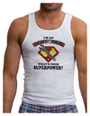 Ironworker - Superpower Mens Ribbed Tank Top-Mens Ribbed Tank Top-TooLoud-White-Small-Davson Sales