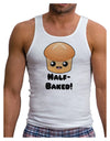 Half Baked Cute Roll Mens Ribbed Tank Top-Mens Ribbed Tank Top-TooLoud-White-Small-Davson Sales