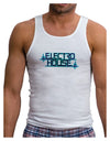 Electro House Bolt Mens Ribbed Tank Top-Mens Ribbed Tank Top-TooLoud-White-Small-Davson Sales