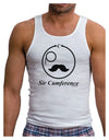 Sir Cumference Mens Ribbed Tank Top-Mens Ribbed Tank Top-TooLoud-White-Small-Davson Sales