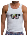 Schrute Farms Beets Mens Ribbed Tank Top by TooLoud-Mens Ribbed Tank Top-TooLoud-White-Small-Davson Sales