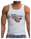 They Did Surgery On a Grape Mens Ribbed Tank Top by TooLoud-TooLoud-White-Small-Davson Sales