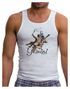 Gemini Illustration Color Mens Ribbed Tank Top-Mens Ribbed Tank Top-TooLoud-White-Small-Davson Sales