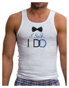 I Said I Do - Groom Mens Ribbed Tank Top-Mens Ribbed Tank Top-TooLoud-White-Small-Davson Sales