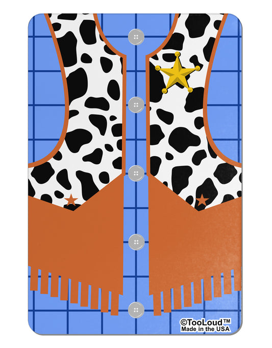 Cowboy Blue AOP Aluminum Magnet All Over Print-TooLoud-White-Davson Sales