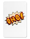 Onomatopoeia One Birthday Aluminum Magnet-TooLoud-White-Davson Sales