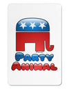 Republican Party Animal Aluminum Magnet-TooLoud-White-Davson Sales